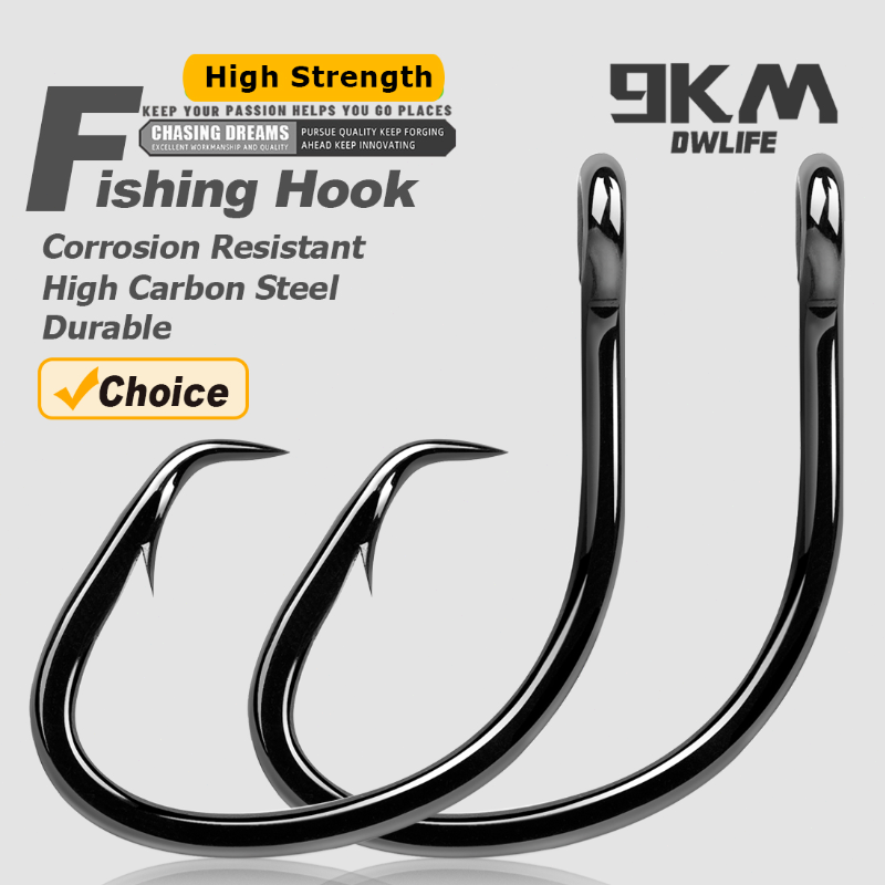 Fishing Hook Circle - 9 キロサークルフック 25 〜 50 個海水釣りフックオフセット