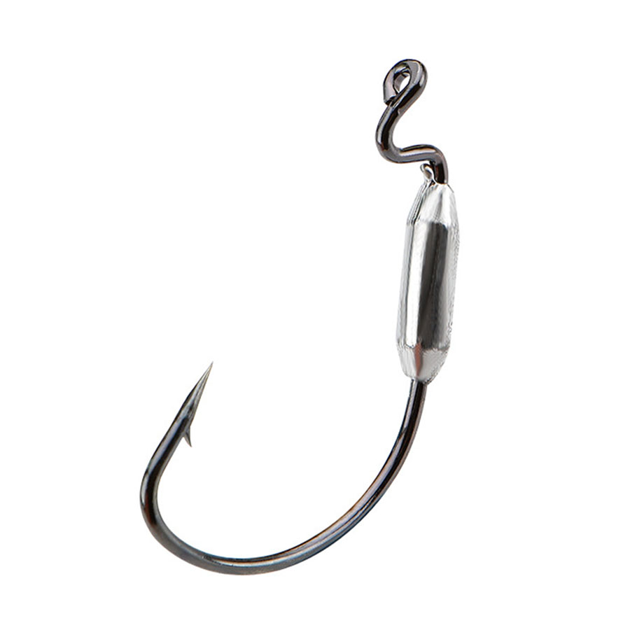 5個入り ソフトワームルアー 1/0 #   2/0 #   - Fishing Hook Offset のレビューと価格