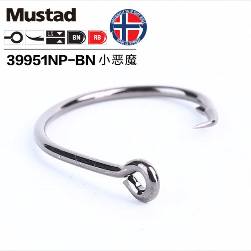 Mustad-ステンレス鋼の釣り針,頑丈な釣り針,防錆,キャ - Fishing Hook Circle のレビューと価格