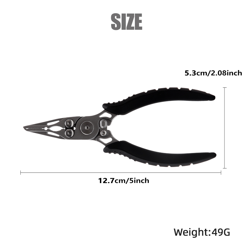 ステンレス鋼の釣りトング,鼻,長いよだれかけ,ポータブル,多 - Fishing Hook Remover のレビューと価格