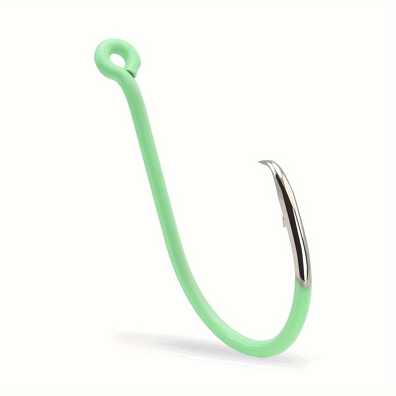 ZYZHE 10個/箱 光るサークルフック イーグルビーキュ - Fishing Hook Circle のレビューと価格