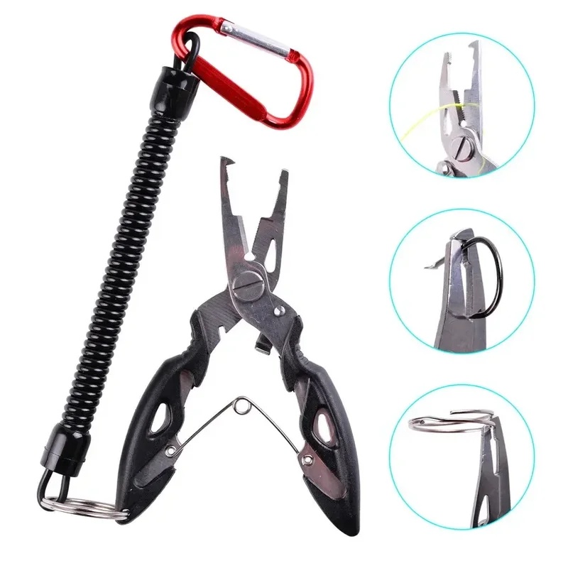 フィッシングプライヤー、ハサミ、ラインカッター、ルアーカッタ - Fishing Hook Stainless Steel のレビューと価格