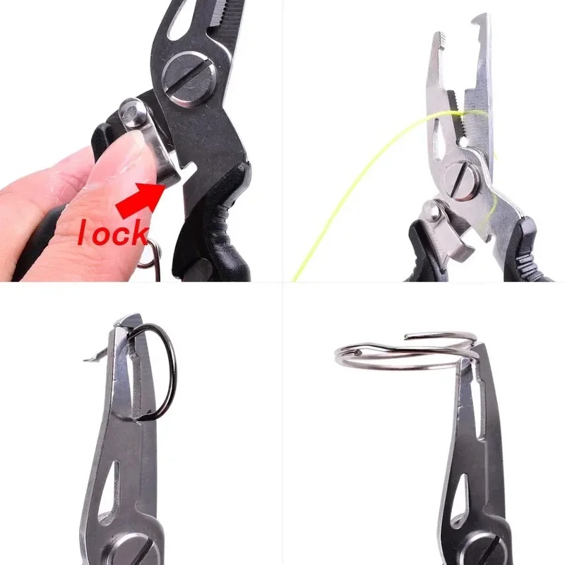 フィッシングプライヤー、ハサミ、ラインカッター、ルアーカッタ - Fishing Hook Stainless Steel のレビューと価格