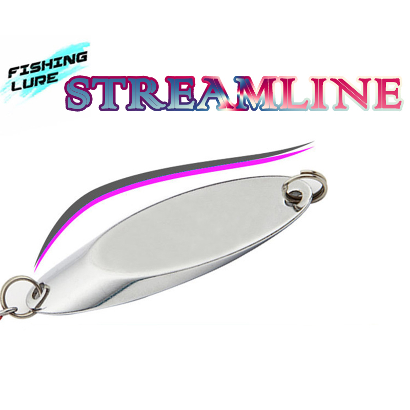 1pc 2.5 グラム-35 グラム金属スプーンルアーシャー - Fishing Hook Treble のレビューと価格