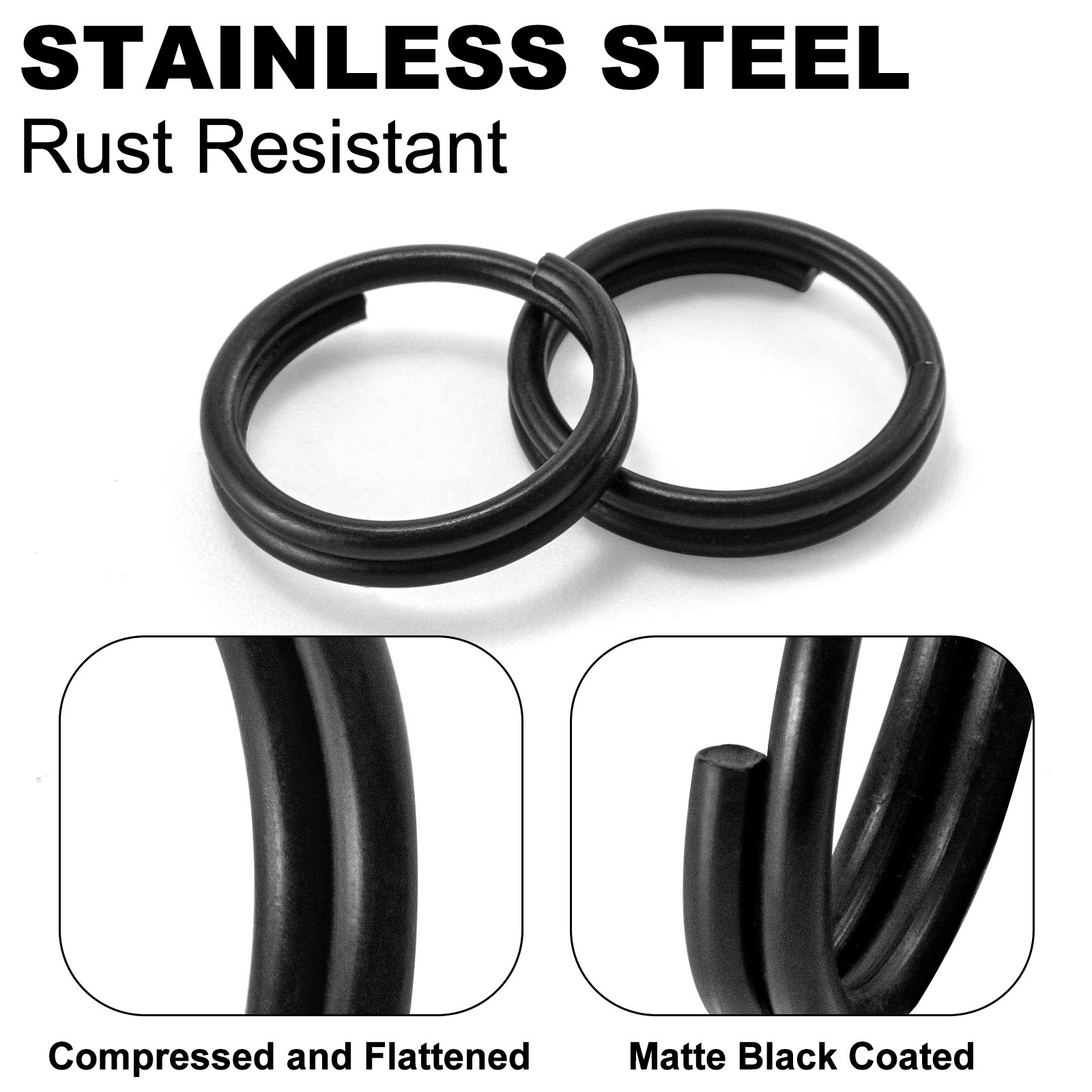 釣り用ルアースプリットリング 3.5mm-22mm 釣り針交 - Fishing Hook Stainless Steel のレビューと価格