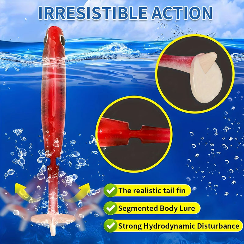 組み立て済みシーバス用ルアー |   ソフトプラスチックベイ - Fishing Hook Weedless のレビューと価格