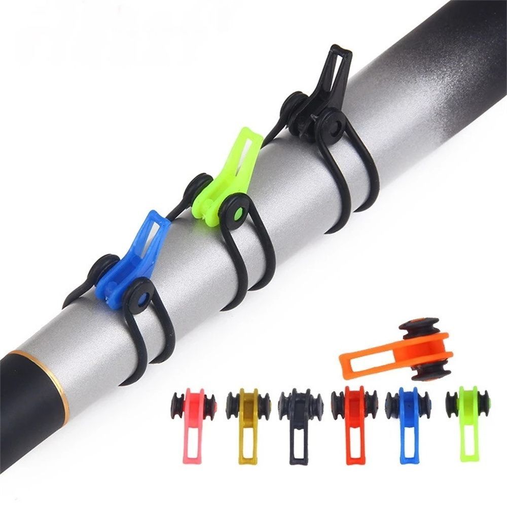 耐久性のあるプラスチックゴム製釣り針安全保管10色ジグフック - Fishing Hook Jig のレビューと価格