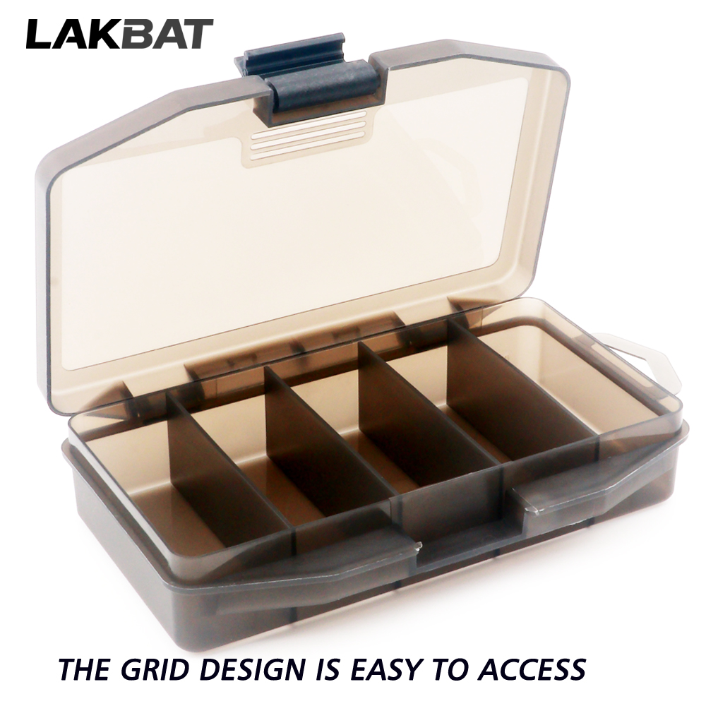 LAKBAT 5コンパートメントポータブル大容量釣具収納ボッ - Fishing Hook Size のレビューと価格