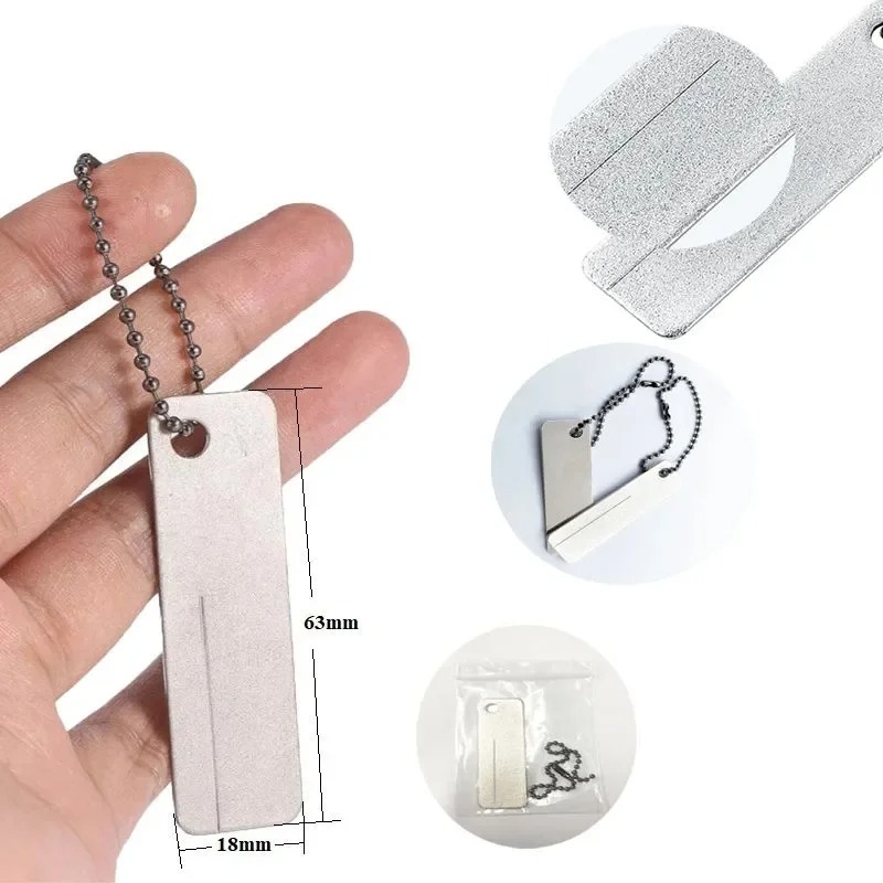 ポータブルダイヤモンド釣り針研ぎ器 キーホルダー付き 高硬度 - Fishing Hook のレビューと価格