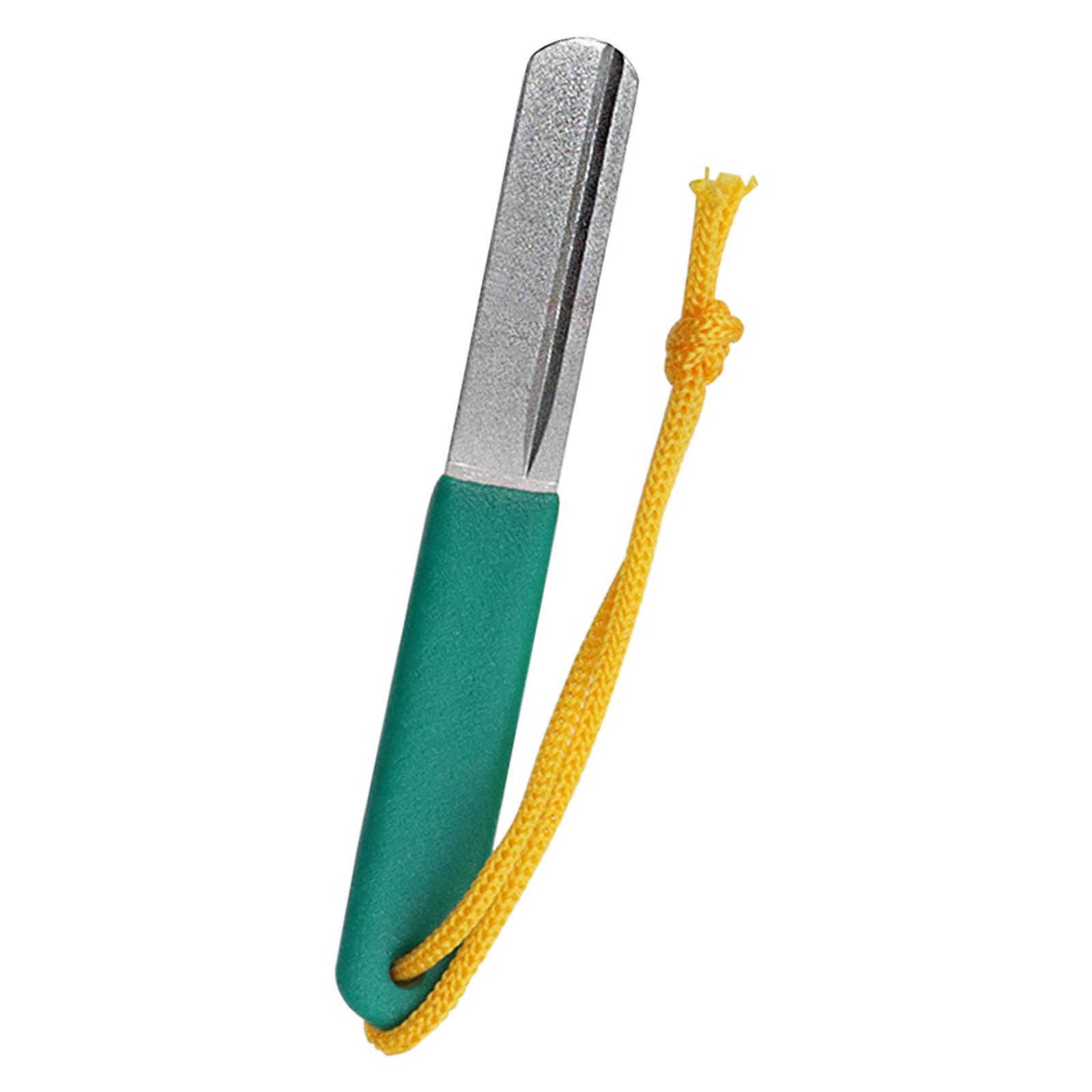 両面釣り針研ぎツール炭素鋼フックシャープナーポータブル研磨ア - Fishing Hook Sharpener のレビューと価格