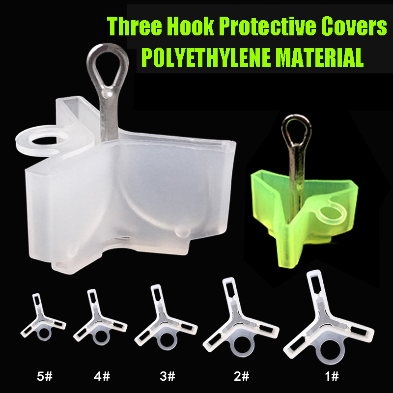 20 ピース/ロット耐久性のあるプロテクターキャップ釣りアウ - Fishing Hook Treble のレビューと価格