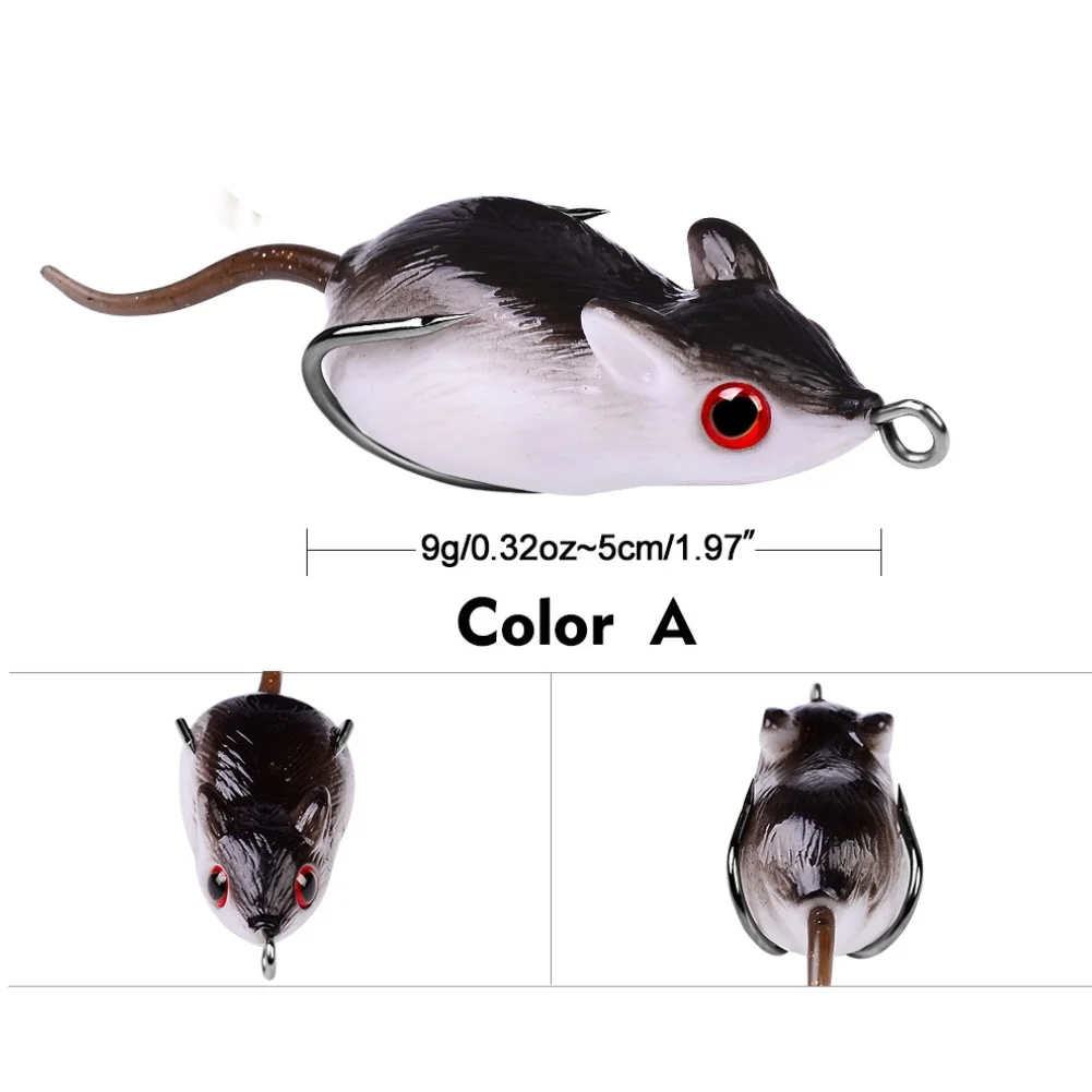 ソフトアンフィビアンフィッシングルアー、バスやスネークヘッド - Fishing Hook Weedless のレビューと価格