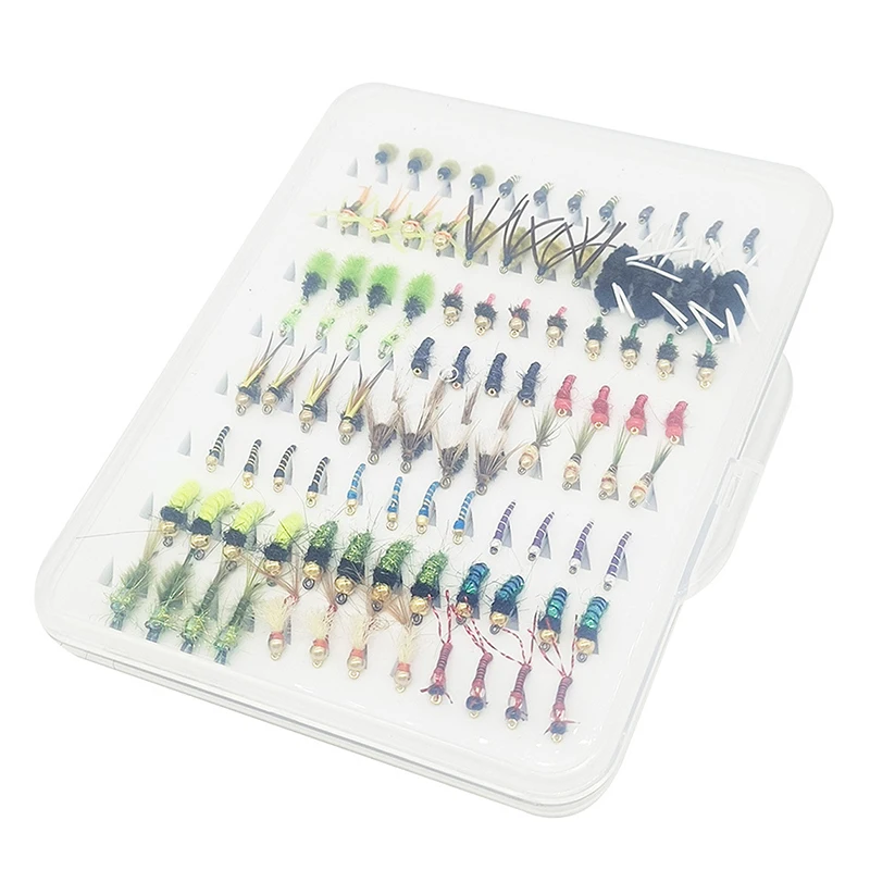 防水設計フライフックボックス大容量高密度フォームフライフィッ - Fishing Hook Size のレビューと価格