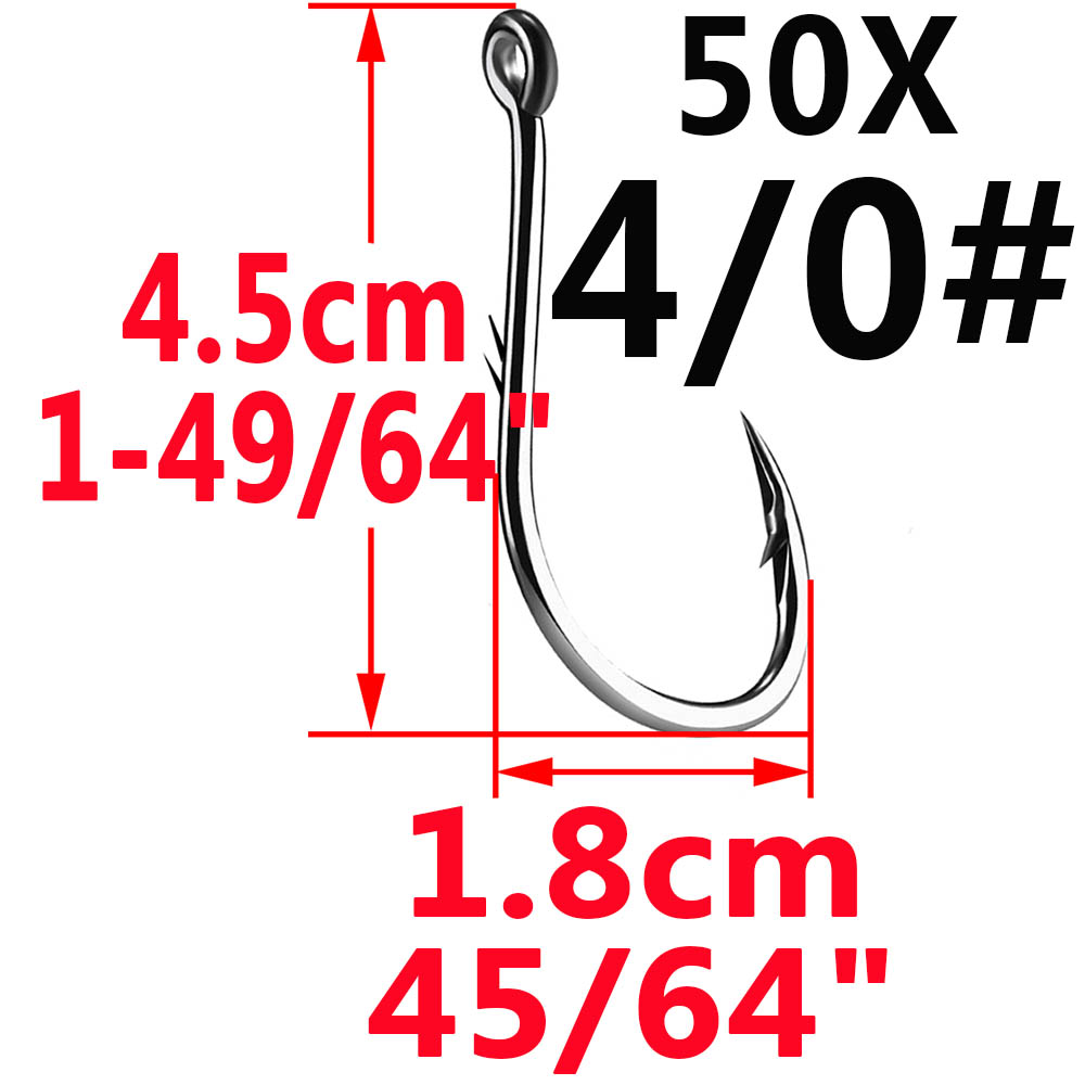 50個iseamaサークル鯉目釣りフックサイズ12 9 6  - Fishing Hook Circle のレビューと価格