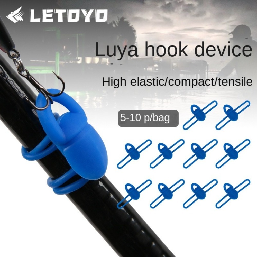 5 個ポータブルシリコンフック安全なホルダー安全なキープジグ - Fishing Hook Jig のレビューと価格