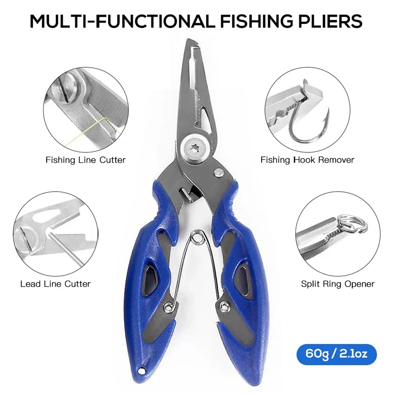 263 個の屋外釣りアクセサリーセット、プライヤージグフック - Fishing Hook Jig のレビューと価格