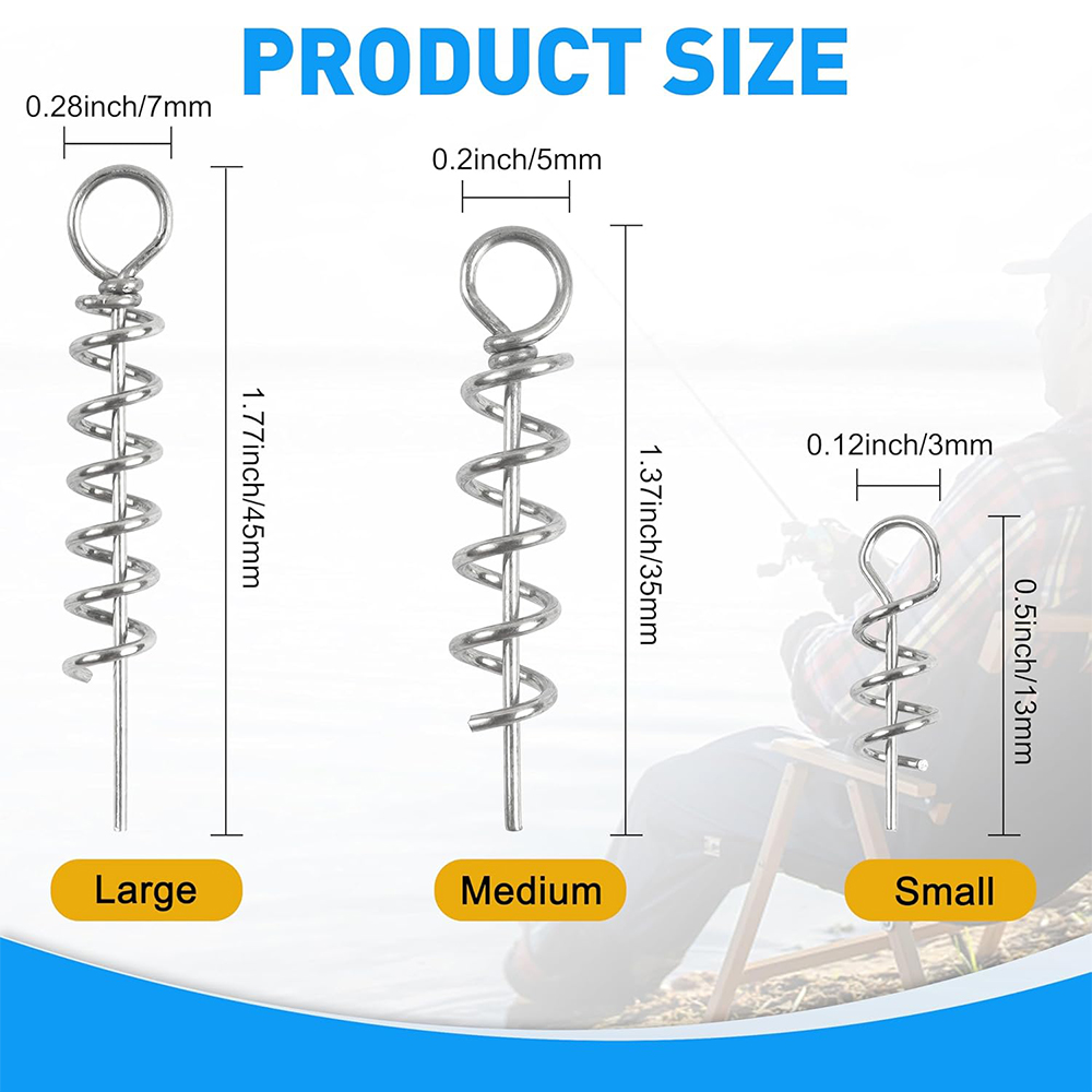 50 個スプリングツイストロック釣りクランクフックセンタリン - Fishing Hook Stainless Steel のレビューと価格