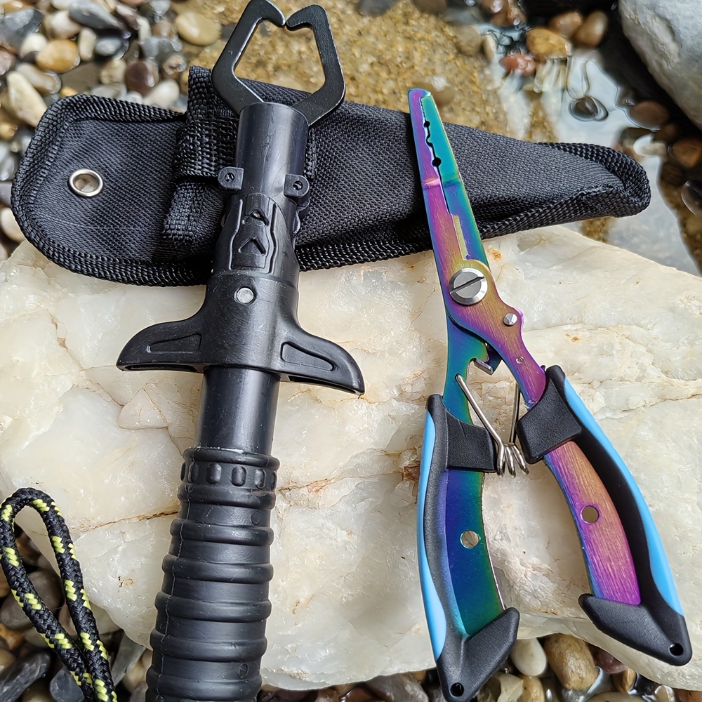 釣り用プライヤーとグリッパーセット、魚の口掴み器、釣り用プラ - Fishing Hook Remover のレビューと価格
