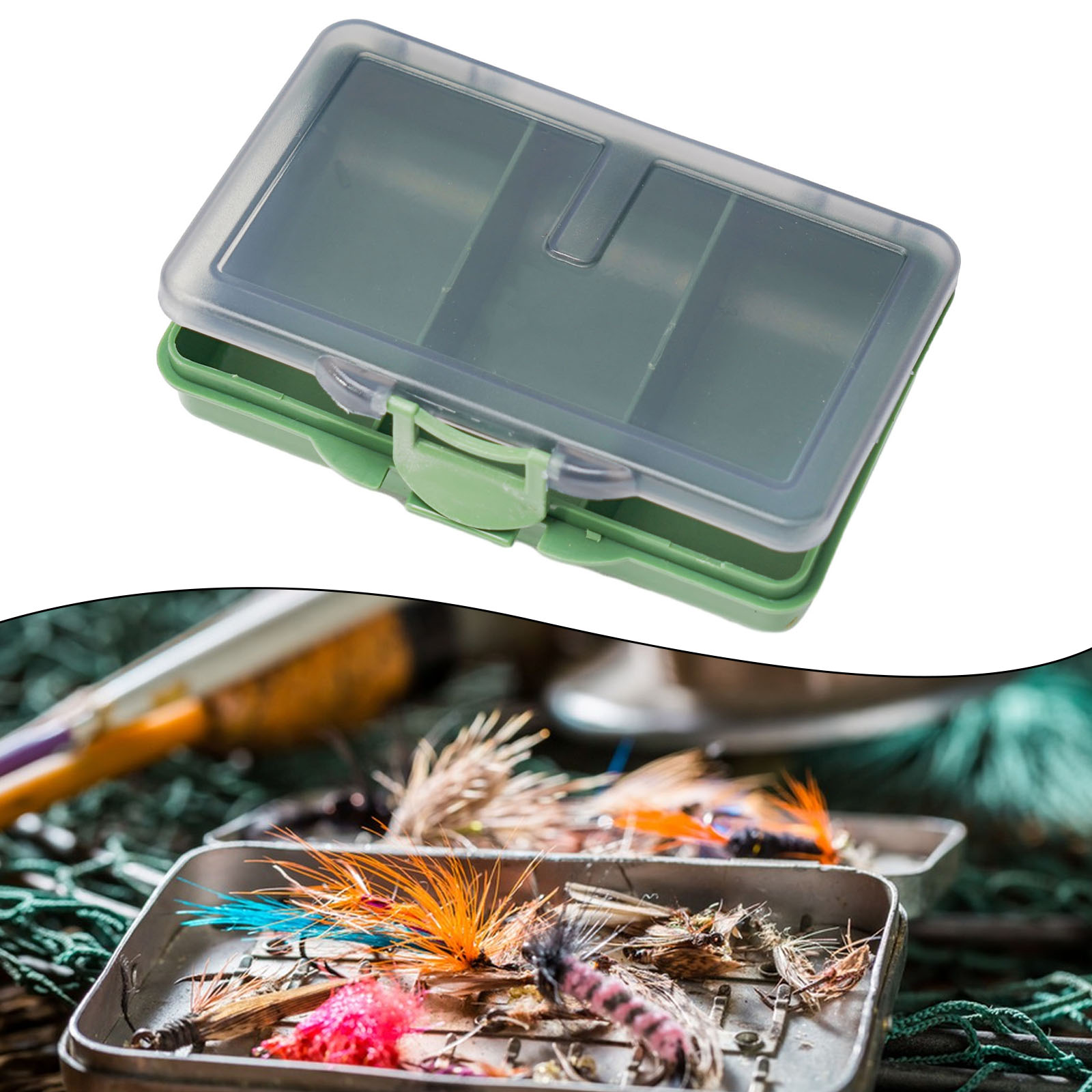 防水釣具収納ボックス サブベイトボックス フックボックス フ - Fishing Hook Box のレビューと価格