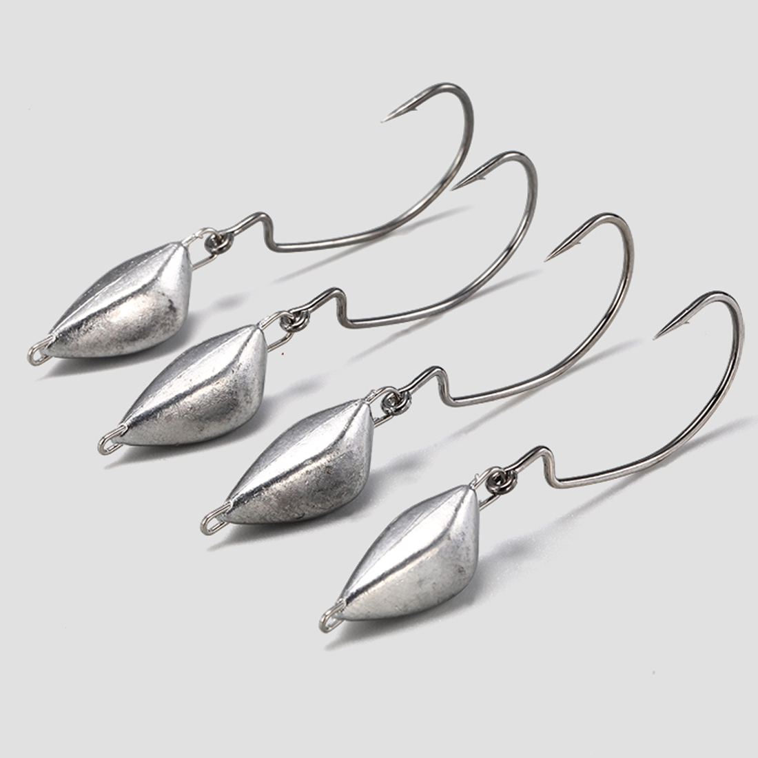 FishTrip 10 個ジグヘッド釣りフックウィードレスア - Fishing Hook Weedless のレビューと価格