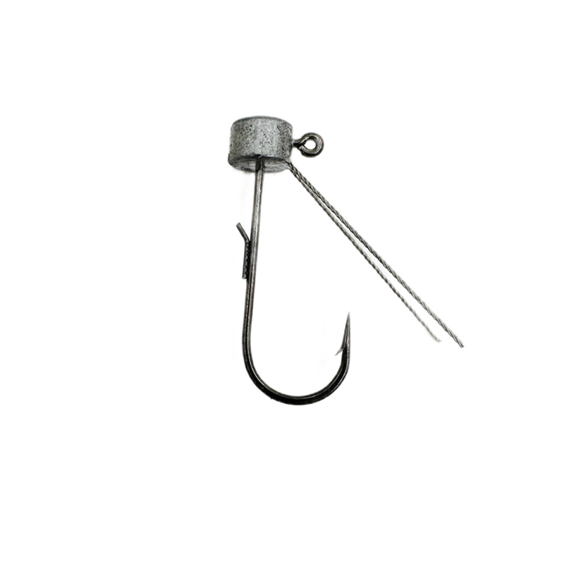 10 個 * 釣りキノコ形状ネッドリグリードヘッドウィードレ - Fishing Hook Weedless のレビューと価格