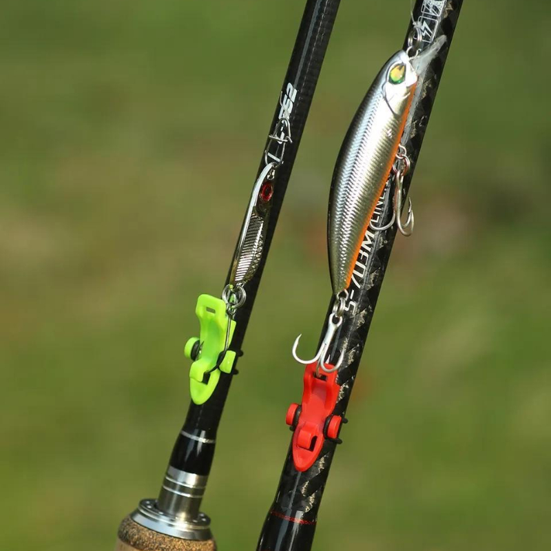 5 個釣り竿ポールフックキーパールアーベイトホルダールアーア - Fishing Hook Jig のレビューと価格