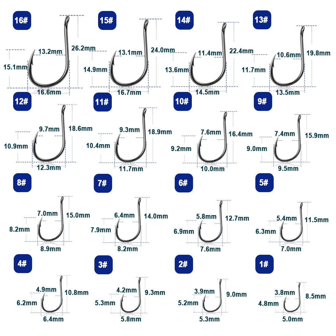 9KM イセアマ釣り針 50～200個入り コイ釣り針 海釣 - Fishing Hook Circle のレビューと価格