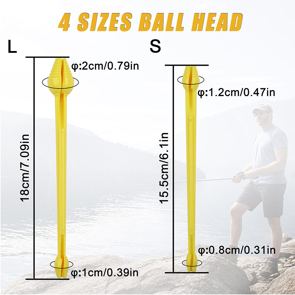 6 個釣りフック Disgorger Snelled プラス - Fishing Hook Remover のレビューと価格