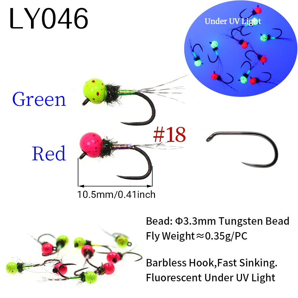 6個入り ファーストシンキング ペルディゴン ユーロニンフ  - Fishing Hook Barbless のレビューと価格