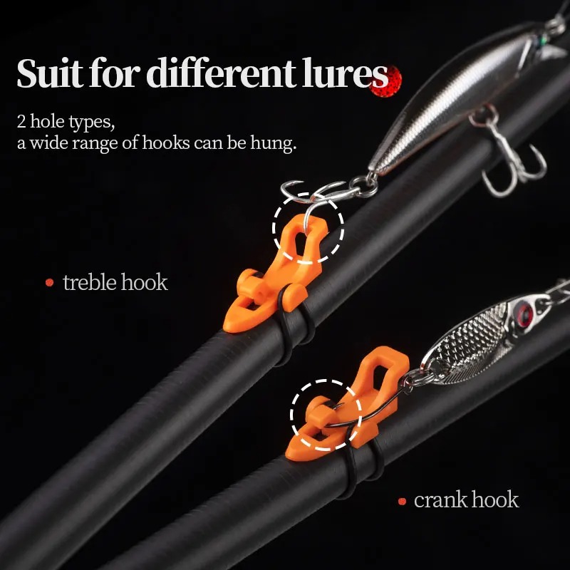10-30 個釣り竿ポールフックキーパールアーベイトホルダー - Fishing Hook Jig のレビューと価格