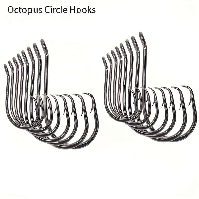 50 個サークルフック釣り用品タコフック海水 1 # -10 - Fishing Hook Circle のレビューと価格