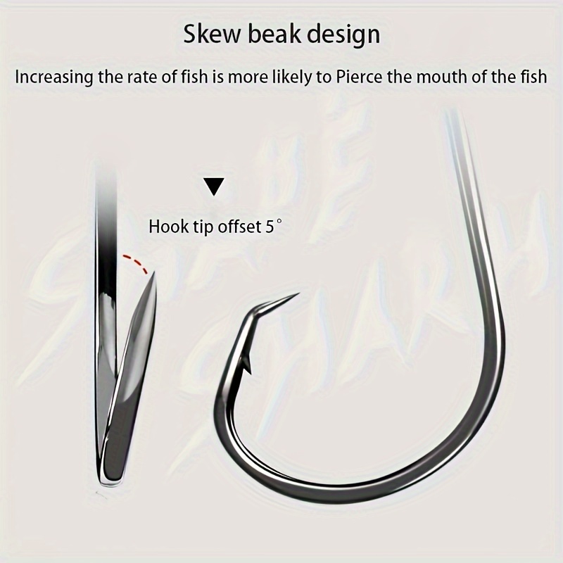 50 個サークルフック釣り用品タコフック海水 1 # -10 - Fishing Hook Circle のレビューと価格