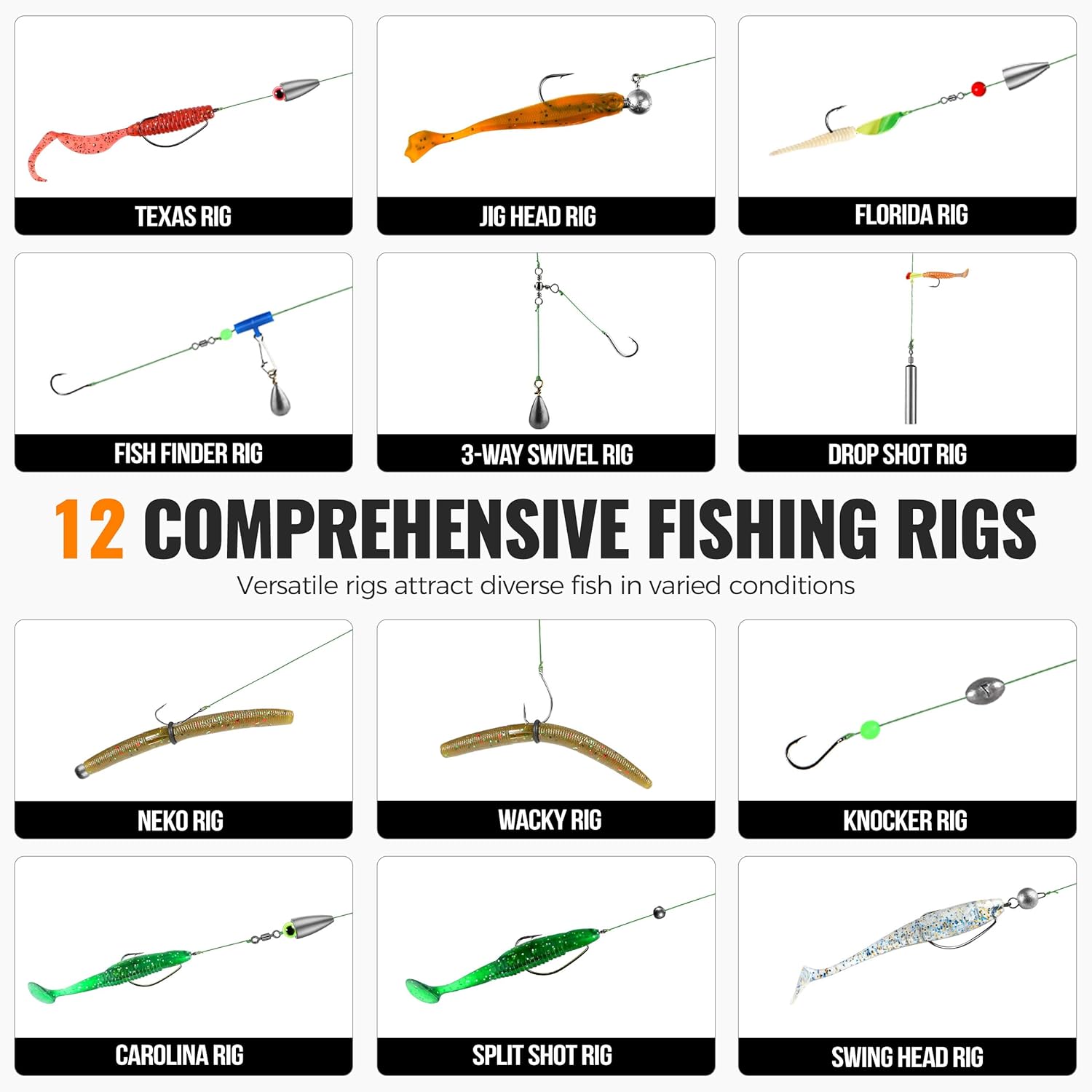 187個の釣りアクセサリーキット、整理整頓された釣り道具箱（ - Fishing Hook Box のレビューと価格
